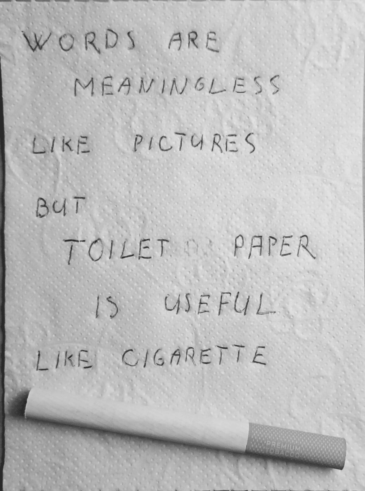 Toilet paper